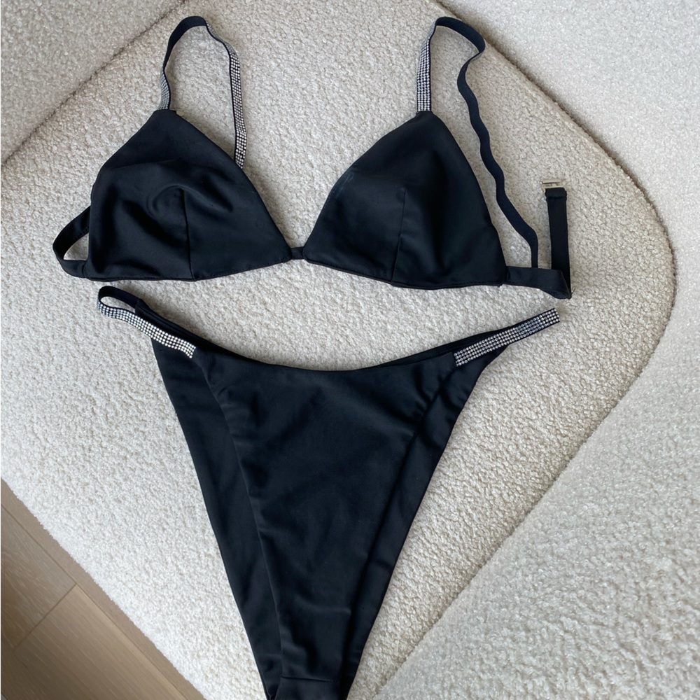 Superdown (Revolve) Rhinestone Strap Bikini